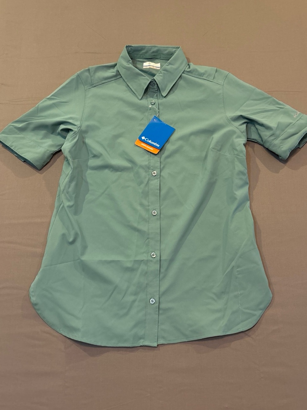 NWT Columbia Women's PFG Short Sleeve OmniShade Shirt Small